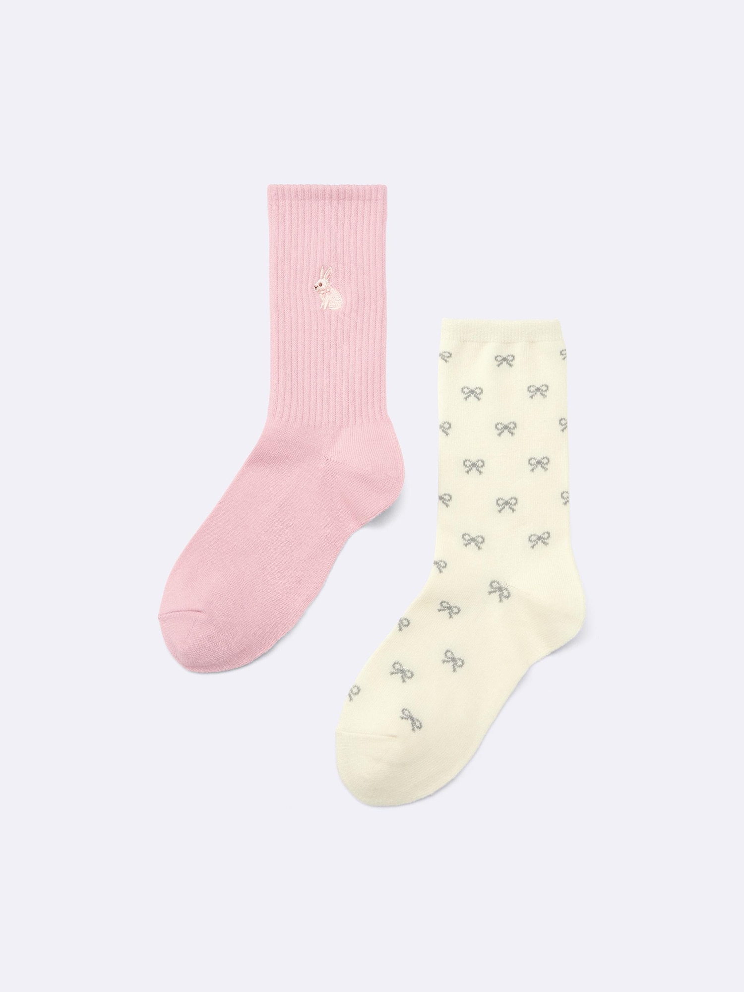 GU公式 | KIDS(男女兼用)ソックス2P(ワンポイント)