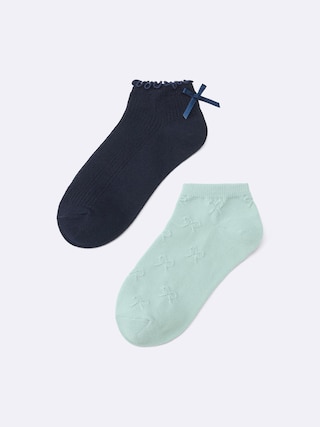 KIDS(男女兼用)ショートソックス2P(リボン/フロート) 【KIDS・TEEN】 【キッズ インナー・下着】【GU公式/ジーユー】 【MULTI(PATTERN)1】 KIDS(男女兼用)ショートソックス2P(リボン/フロート) 【KIDS・TEEN】 【キッズ インナー・下着】【GU公式/ジーユー】 【MULTI(PATTERN)1】