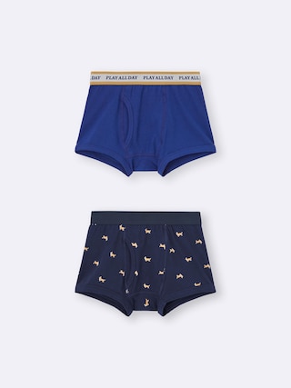 BOYSボクサーパンツ2P(ドッグ2) 【KIDS・TEEN】 【キッズ インナー・下着】【GU公式/ジーユー】 【MULTI(PATTERN)1】 BOYSボクサーパンツ2P(ドッグ2) 【KIDS・TEEN】 【キッズ インナー・下着】【GU公式/ジーユー】 【MULTI(PATTERN)1】