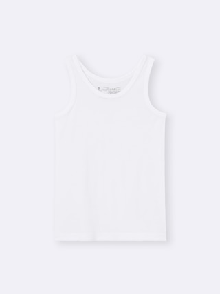 KIDS(男女兼用) ドライコットンタンクトップ 【KIDS・TEEN】 【キッズ インナー・下着】【GU公式/ジーユー】 【OFF WHITE】 KIDS(男女兼用) ドライコットンタンクトップ 【KIDS・TEEN】 【キッズ インナー・下着】【GU公式/ジーユー】 【OFF WHITE】
