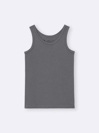 KIDS(男女兼用) ドライコットンタンクトップ 【KIDS・TEEN】 【キッズ インナー・下着】【GU公式/ジーユー】 【GRAY】 KIDS(男女兼用) ドライコットンタンクトップ 【KIDS・TEEN】 【キッズ インナー・下着】【GU公式/ジーユー】 【GRAY】