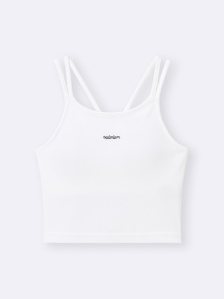 GIRLSブラフィールプチクロップドキャミソール 【KIDS・TEEN】 【キッズ インナー・下着】【GU公式/ジーユー】 【OFF WHITE】 GIRLSブラフィールプチクロップドキャミソール 【KIDS・TEEN】 【キッズ インナー・下着】【GU公式/ジーユー】 【OFF WHITE】