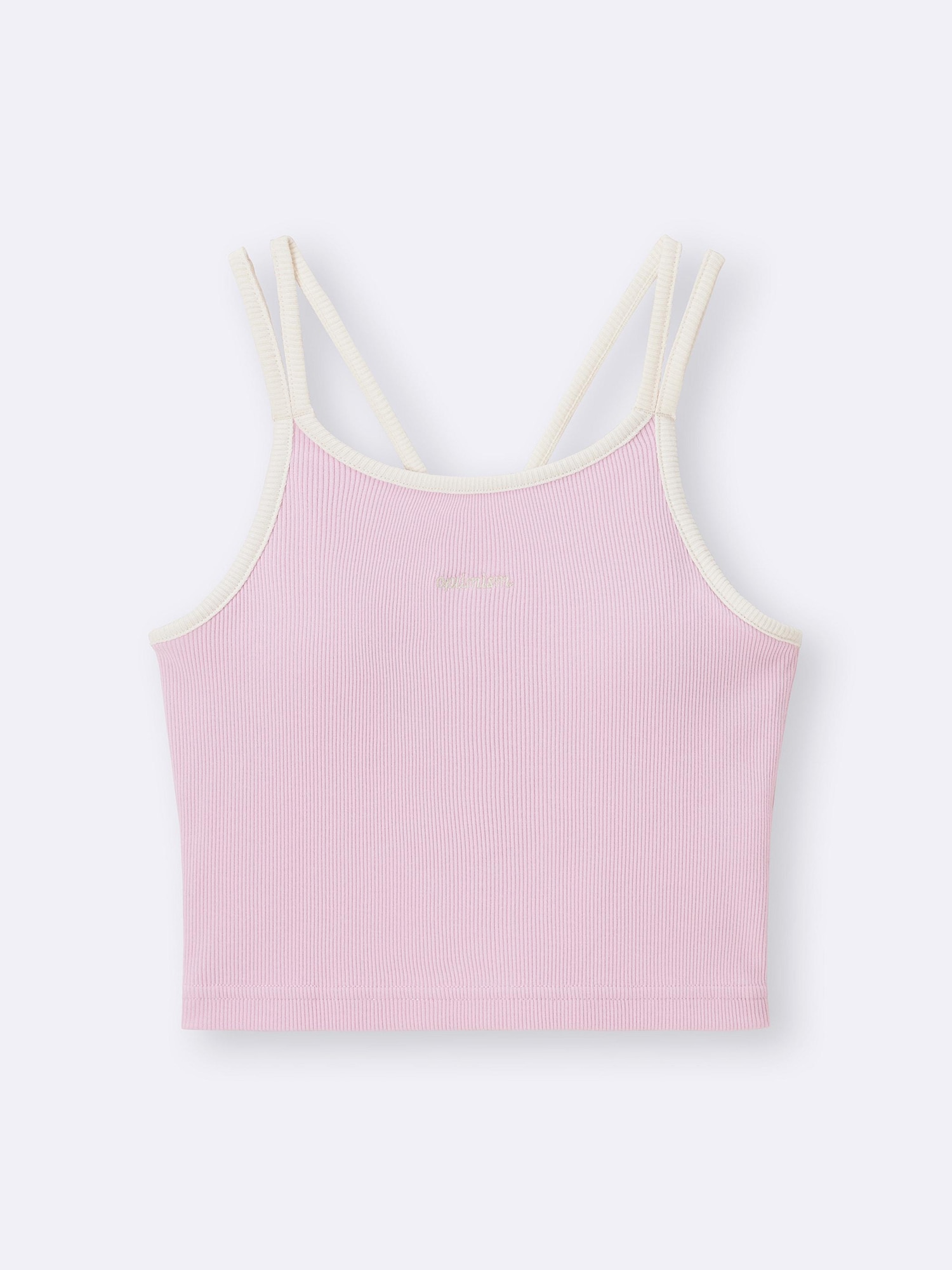 GU公式 | GIRLSブラフィールプチクロップドキャミソール