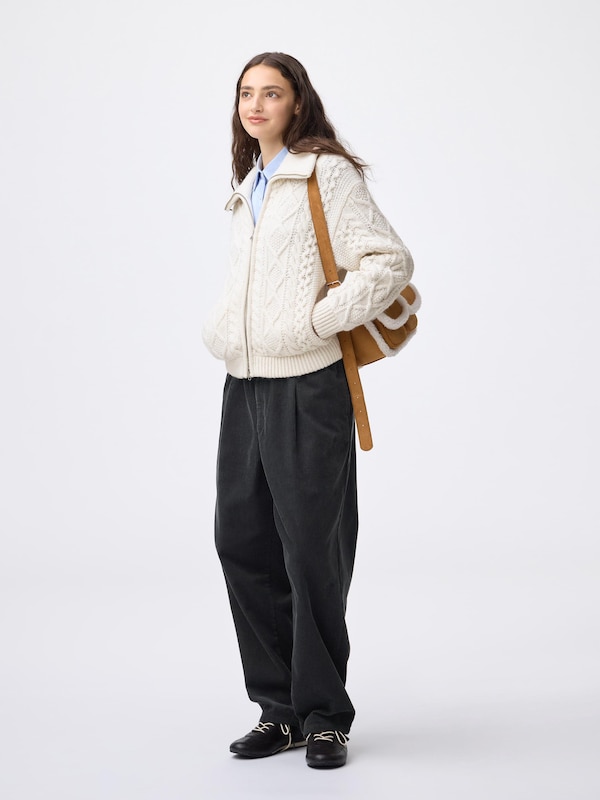 コーデュロイキャロットパンツ(丈標準69.0～73.0cm)