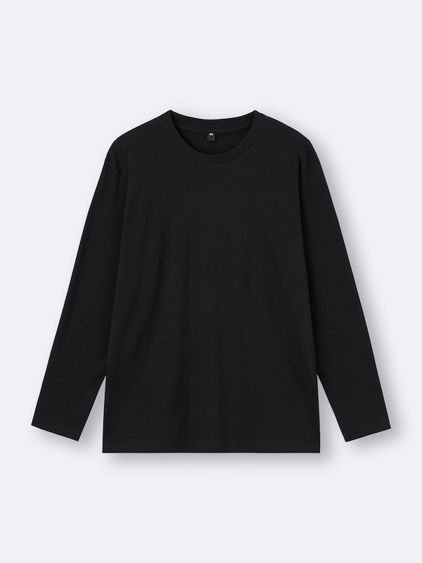 ソフトコットンクルーネックT(長袖)