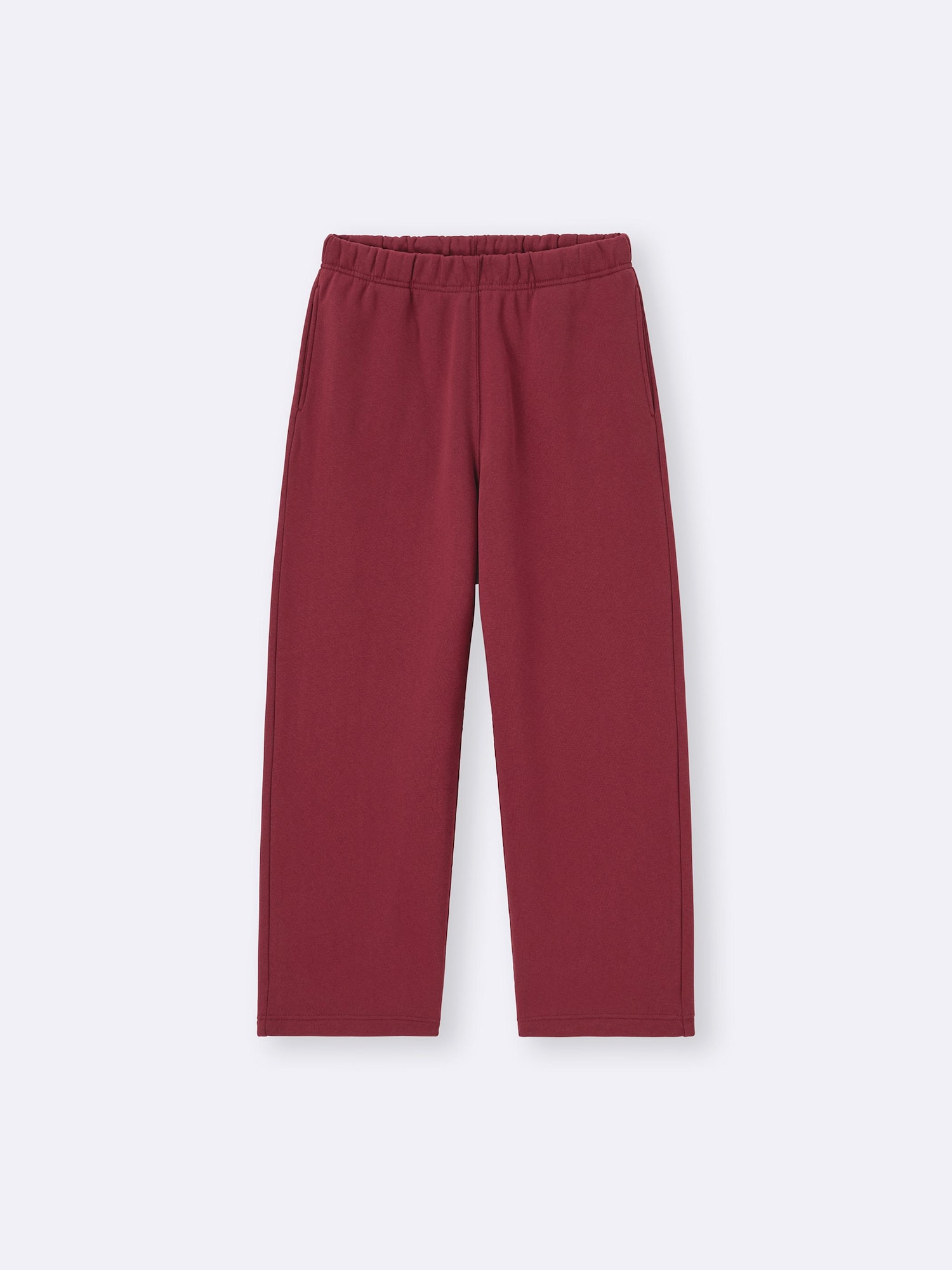 GU公式 | ヘビーウェイトスウェットワイドストレートパンツ(丈標準69.0