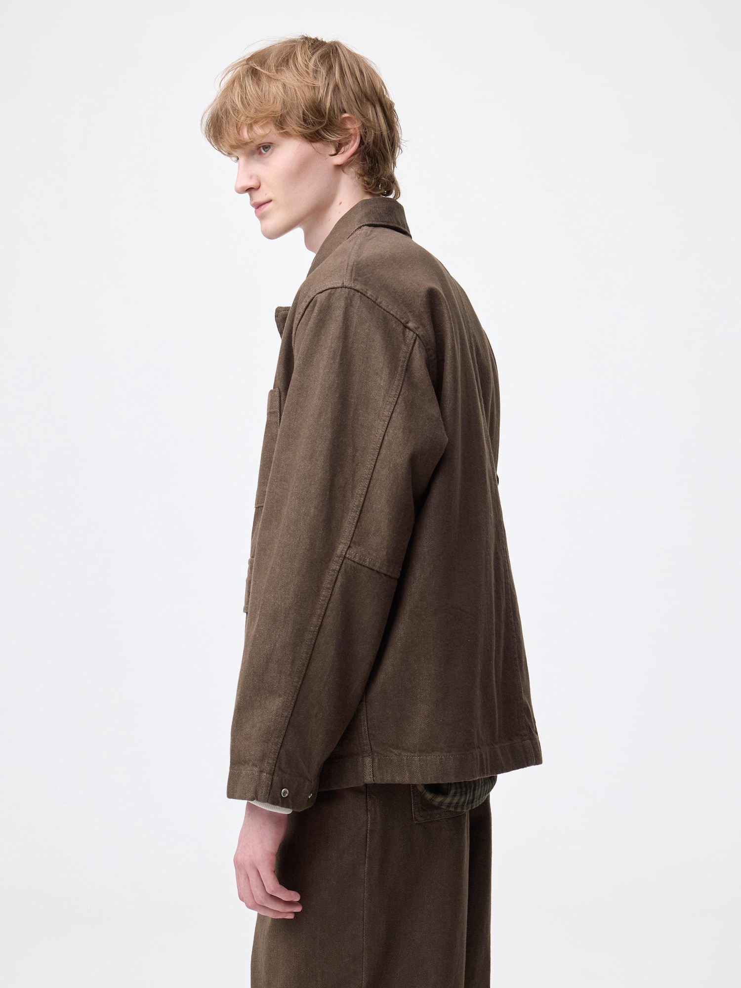 GU公式 | デニムワークジャケット