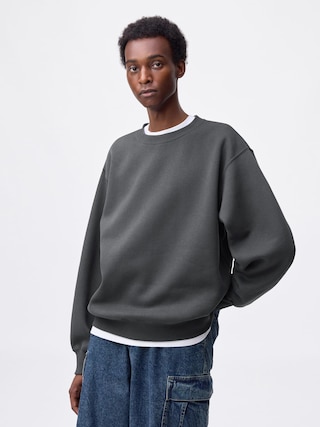 ヘビーウェイトスウェットプルオーバー 【メンズ】 【Tシャツ・カットソー】【GU公式/ジーユー】 【GRAY】 ヘビーウェイトスウェットプルオーバー 【メンズ】 【Tシャツ・カットソー】【GU公式/ジーユー】 【GRAY】