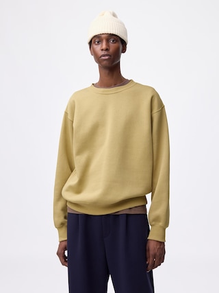 ヘビーウェイトスウェットプルオーバー 【メンズ】 【Tシャツ・カットソー】【GU公式/ジーユー】 【BEIGE】 ヘビーウェイトスウェットプルオーバー 【メンズ】 【Tシャツ・カットソー】【GU公式/ジーユー】 【BEIGE】
