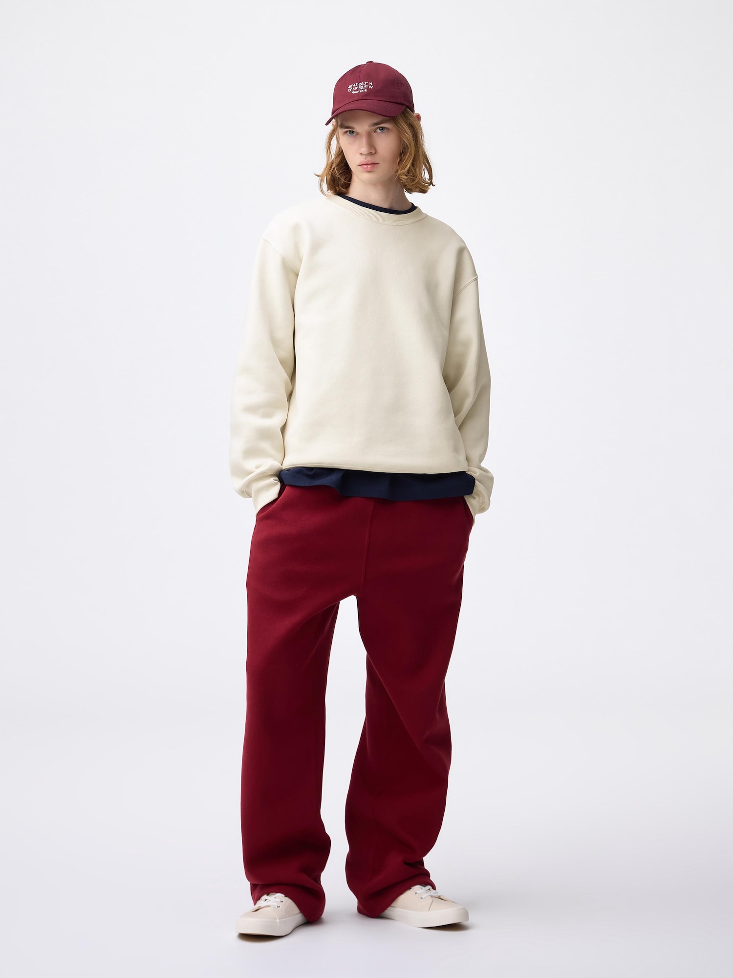 GU公式 | ヘビーウェイトスウェットプルオーバー