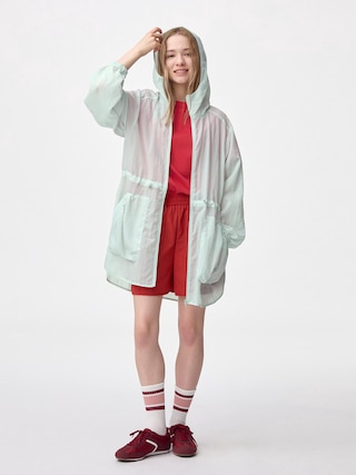 UVカットシアーポケッタブルパーカGA+E 【レディース】 【アウター】【GU公式/ジーユー】 【LIGHT BLUE】 UVカットシアーポケッタブルパーカGA+E 【レディース】 【アウター】【GU公式/ジーユー】 【LIGHT BLUE】