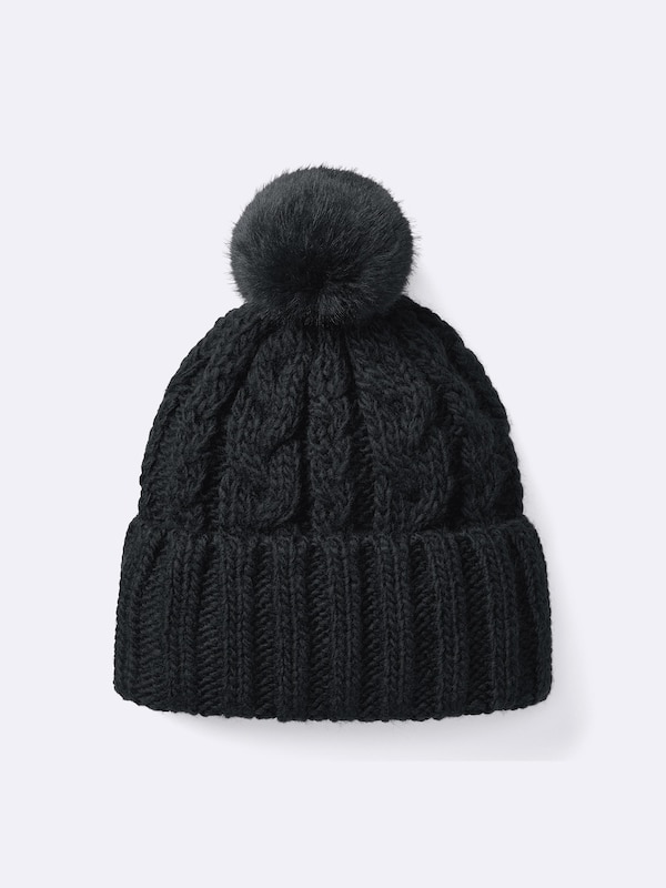 KIDS(男女兼用)ケーブルニットキャップ