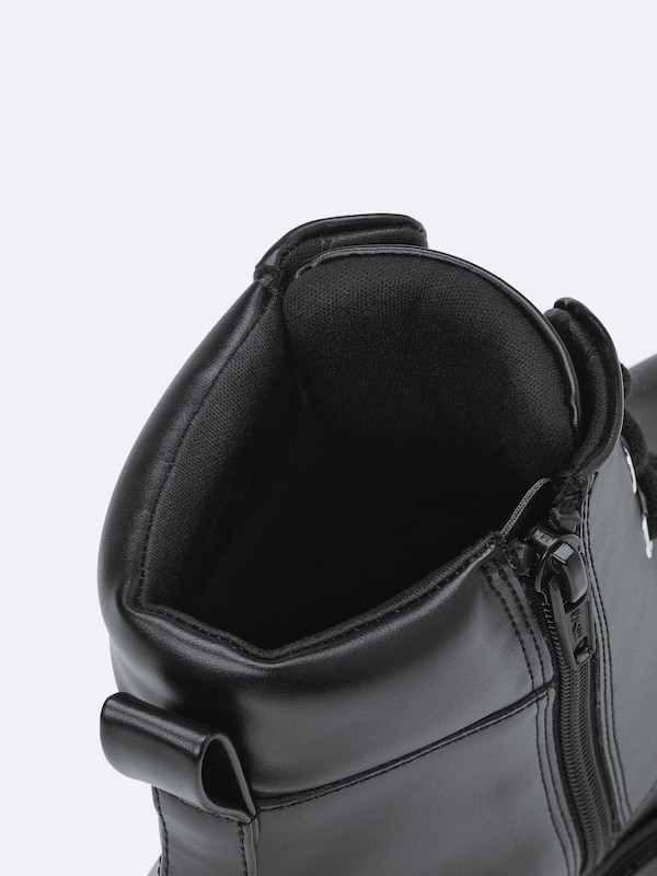 KIDS(男女兼用)レースアップワークブーツ+E