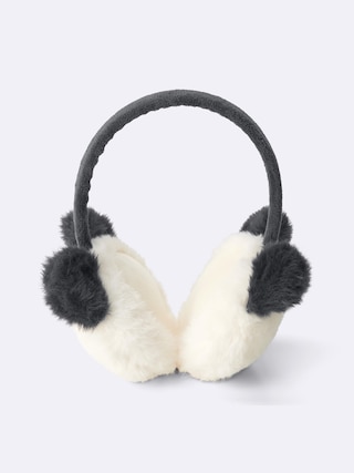 KIDS(男女兼用)フラッフィーイヤーマフ 【KIDS・TEEN】 【キッズ グッズ】【GU公式/ジーユー】 【OFF WHITE】