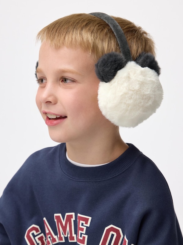 KIDS(男女兼用)フラッフィーイヤーマフ