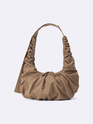 ダンプリングバッグ 【レディース】 【グッズ】【GU公式/ジーユー】 【BROWN】 ダンプリングバッグ 【レディース】 【グッズ】【GU公式/ジーユー】 【BROWN】