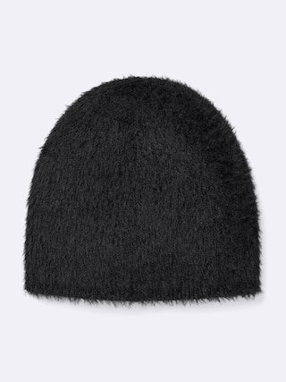 フェザーヤーンニットキャップ 【レディース】 【グッズ】【GU公式/ジーユー】 【BLACK】 フェザーヤーンニットキャップ 【レディース】 【グッズ】【GU公式/ジーユー】 【BLACK】