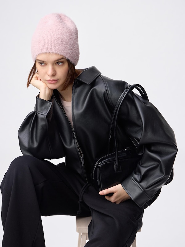 フェザーヤーンニットキャップ