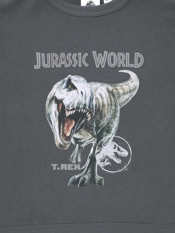KIDS(男女兼用)グラフィックスウェットシャツ JURASSIC WORLD