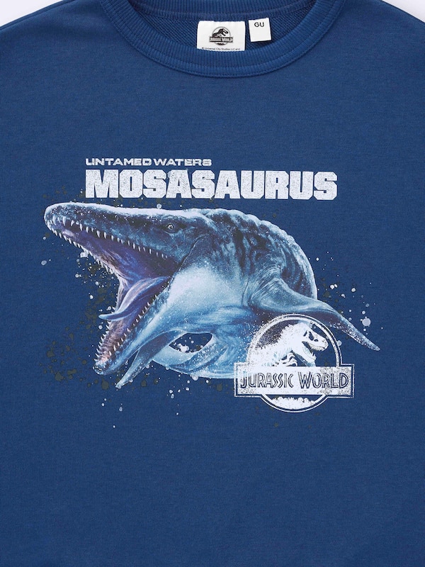 KIDS(男女兼用)グラフィックスウェットシャツ JURASSIC WORLD