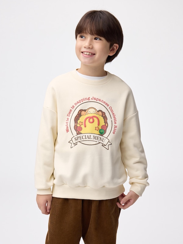 KIDS(男女兼用)グラフィックスウェットシャツ Kirby