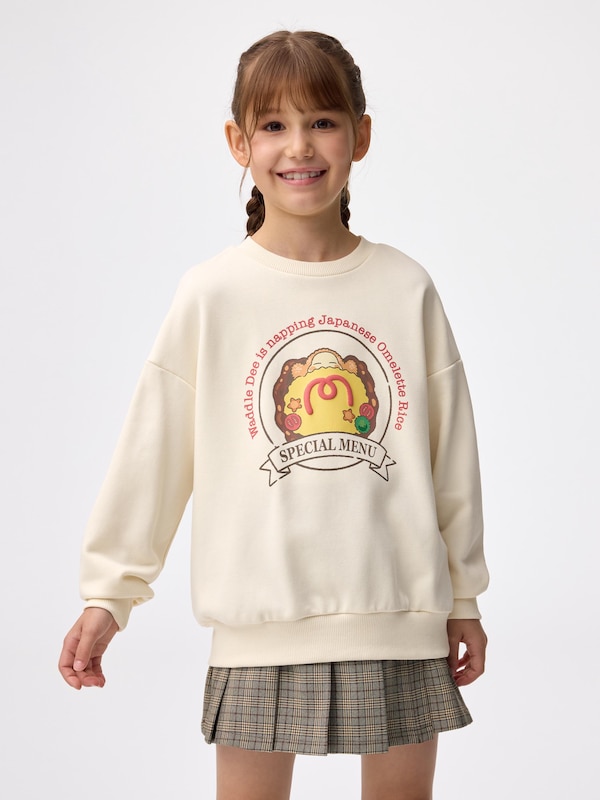 KIDS(男女兼用)グラフィックスウェ��ットシャツ Kirby