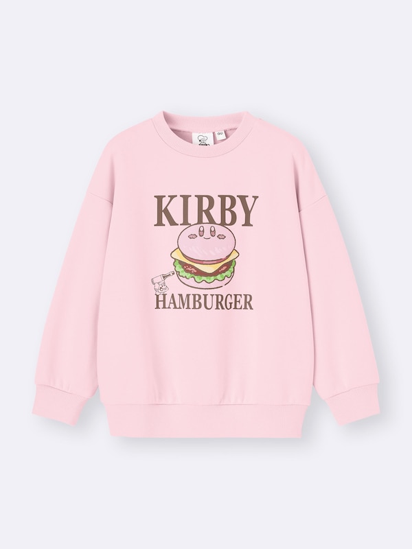 KIDS(男女兼用)グラフィックスウェットシャツ Kirby