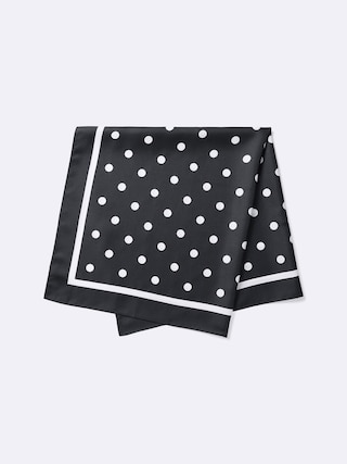 ドットスカーフ 【メンズ】 【グッズ】【GU公式/ジーユー】 【BLACK】 ドットスカーフ 【メンズ】 【グッズ】【GU公式/ジーユー】 【BLACK】