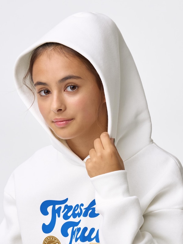 GIRLSヘビーウェイトスウェットパーカJR パペットスンスン