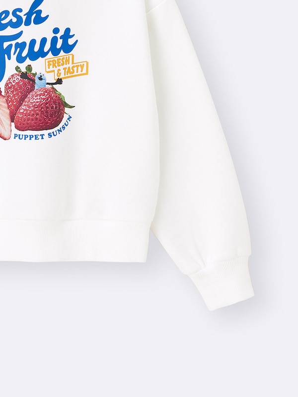 GIRLSヘビーウェイトスウェットパーカJR パペットスンスン