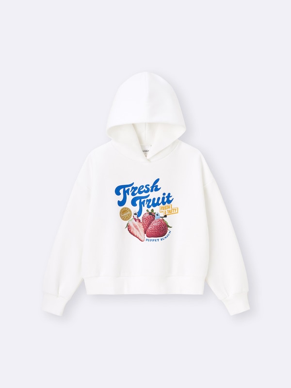 GIRLSヘビーウェイトスウェットパーカJR パペットスンスン