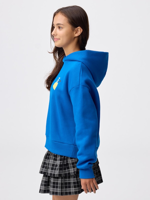 GIRLSヘビーウェイトスウェットパーカJR パペットスンスン