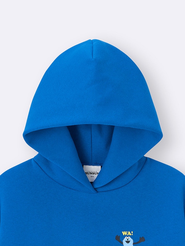 GIRLSヘビーウェイトスウェットパーカJR パペットスンスン