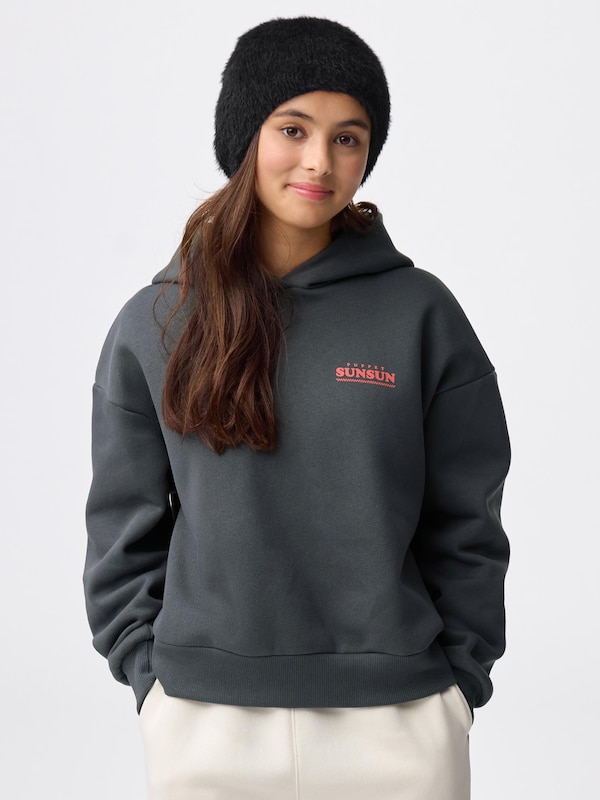 GIRLSヘビーウェイトスウェットパーカJR パペットスンスン