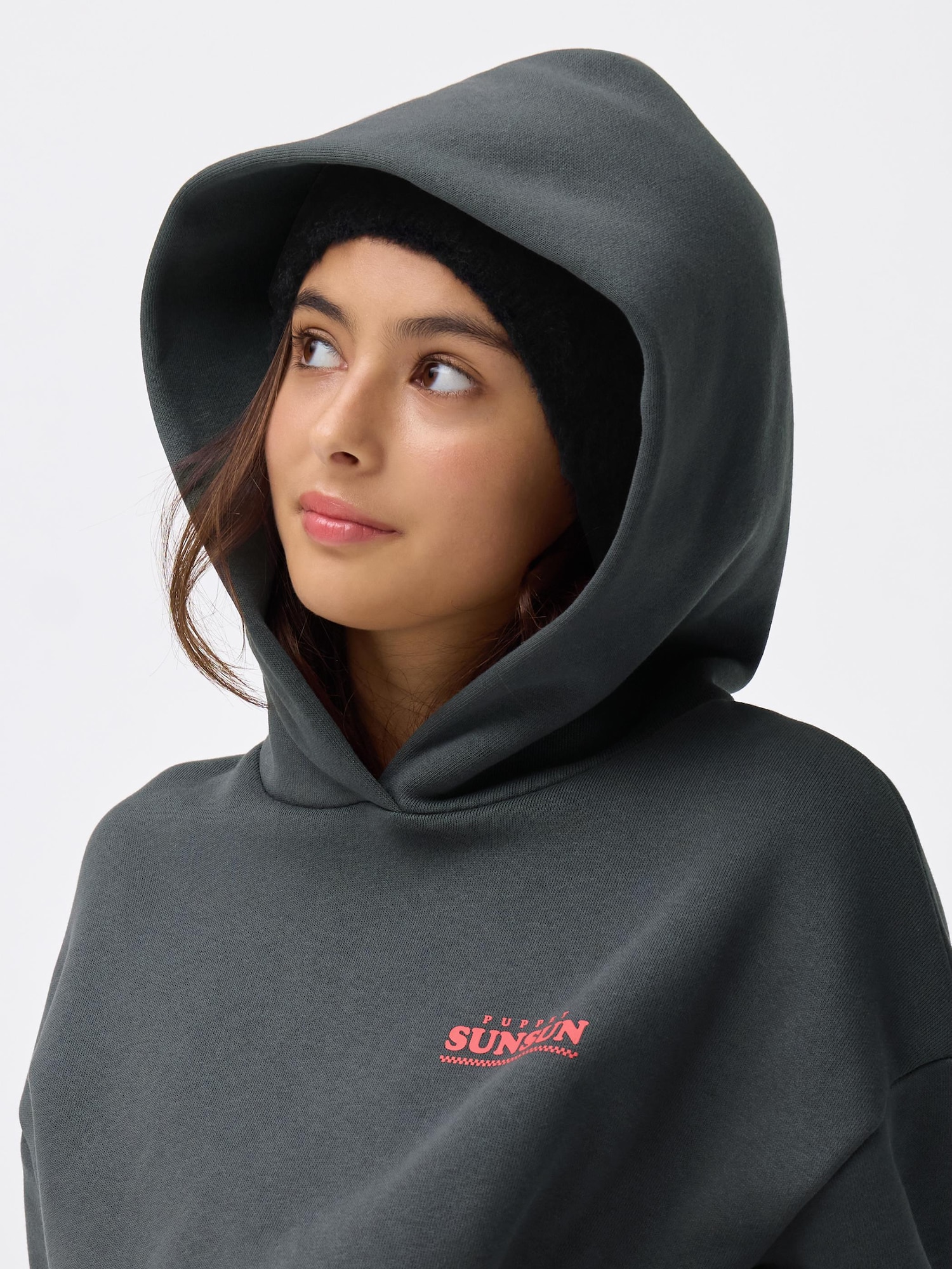 トイボーイさん専用① GU公式 | GIRLSヘビーウェイトスウェットパーカJR パペットスンスン