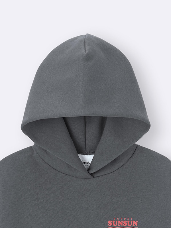 GIRLSヘビーウェイトスウェットパーカJR パペットスンスン