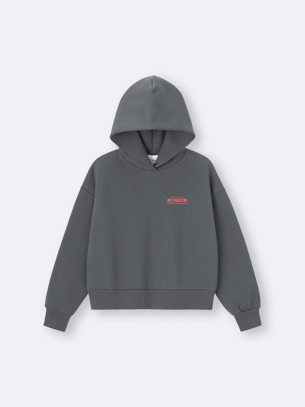 GIRLSヘビーウェイトスウェットパーカJR パペットスンスン