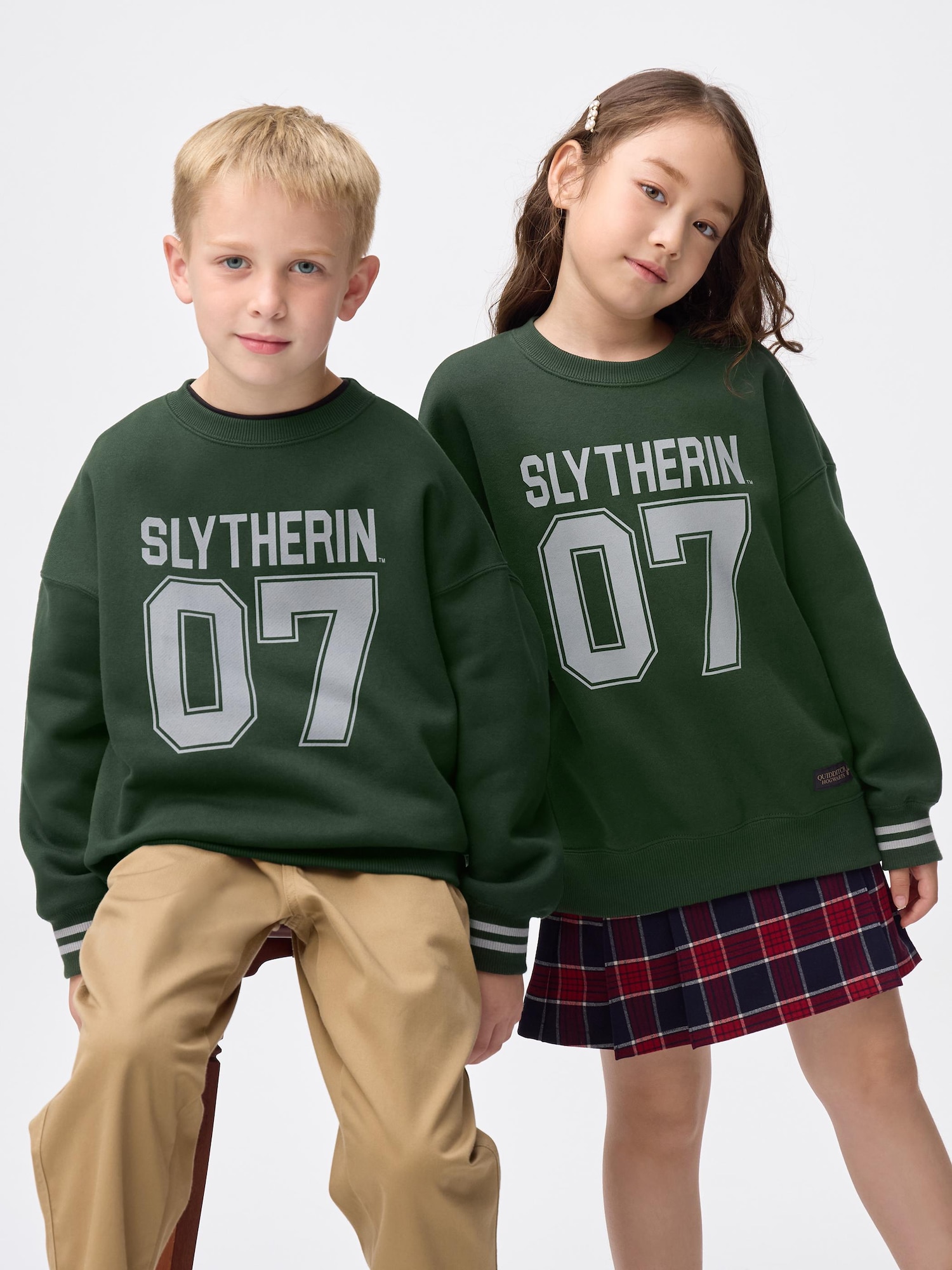 GU公式 | KIDSヘビーウェイトスウェットプルオーバー Harry Potter(キッズ)