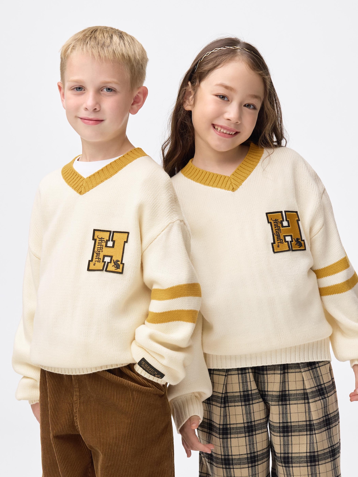 GU公式 | KIDS(男女兼用)Vネックセーター Harry Potter