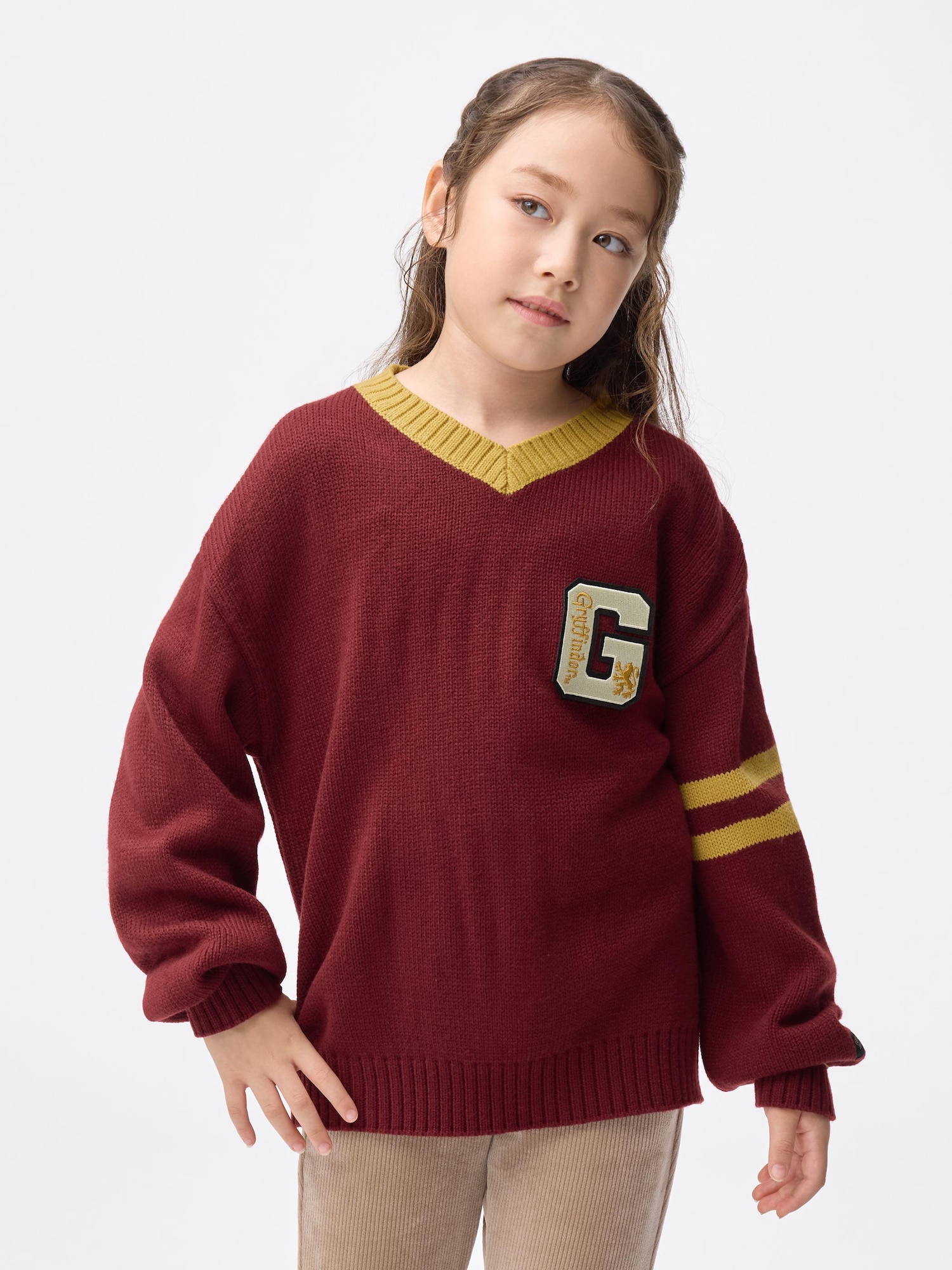 GU公式 | KIDS(男女兼用)ジャカードセーター Harry Potter