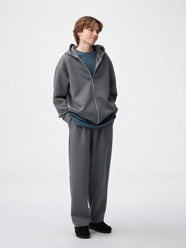 パフスウェットキャロットパンツ(丈標準69.0～73.0cm)