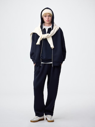 パフスウェットキャロットパンツ(丈標準69.0~73.0cm) 【メンズ】 【パンツ】【GU公式/ジーユー】 【NAVY】 パフスウェットキャロットパンツ(丈標準69.0~73.0cm) 【メンズ】 【パンツ】【GU公式/ジーユー】 【NAVY】