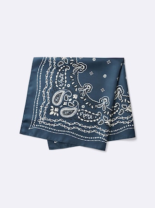 ペイズリースカーフ 【メンズ】 【グッズ】【GU公式/ジーユー】 【NAVY】 ペイズリースカーフ 【メンズ】 【グッズ】【GU公式/ジーユー】 【NAVY】