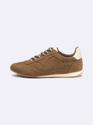 ダブルシューレースフラットスニーカー 【レディース】 【シューズ】【GU公式/ジーユー】 【BROWN】 ダブルシューレースフラットスニーカー 【レディース】 【シューズ】【GU公式/ジーユー】 【BROWN】