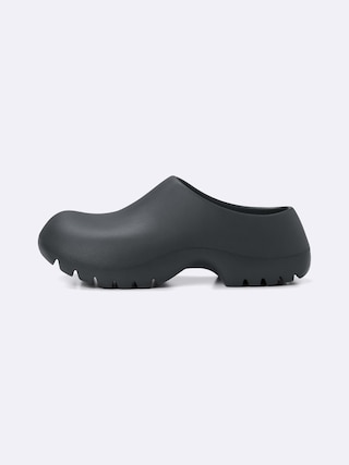 クロッグシューズ+E 【レディース】 【シューズ】【GU公式/ジーユー】 【BLACK】 クロッグシューズ+E 【レディース】 【シューズ】【GU公式/ジーユー】 【BLACK】