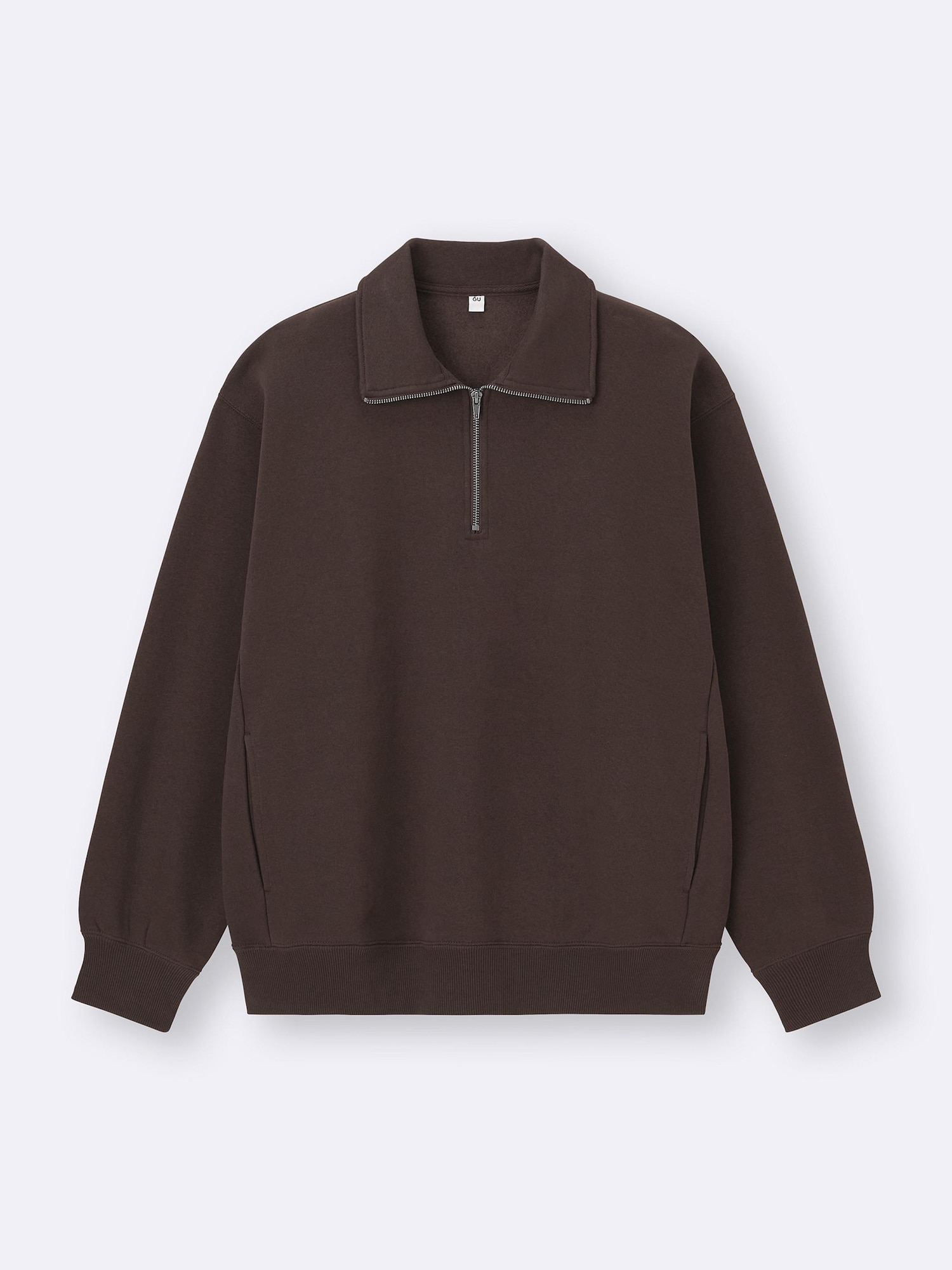 musataro専用 GU公式 | ヘビーウェイトスウェットハーフジッププルオーバー