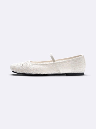 ストラップバレエシューズ 【レディース】 【シューズ】【GU公式/ジーユー】 【OFF WHITE】 ストラップバレエシューズ 【レディース】 【シューズ】【GU公式/ジーユー】 【OFF WHITE】