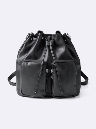ポケットミニバックパック 【レディース】 【グッズ】【GU公式/ジーユー】 【BLACK】 ポケットミニバックパック 【レディース】 【グッズ】【GU公式/ジーユー】 【BLACK】