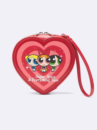 ミニハートバッグ THE POWERPUFF GIRLS 【メンズ】 【グッズ】【GU公式/ジーユー】 【RED】 ミニハートバッグ THE POWERPUFF GIRLS 【メンズ】 【グッズ】【GU公式/ジーユー】 【RED】