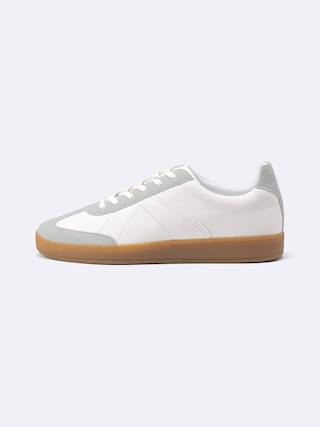 ジャーマントレーナー 【メンズ】 【シューズ】【GU公式/ジーユー】 【WHITE】 ジャーマントレーナー 【メンズ】 【シューズ】【GU公式/ジーユー】 【WHITE】